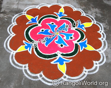 Flower Rangoli